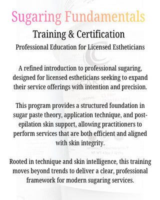 Sugaring Training Access+Kit w/ warmer