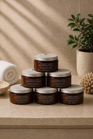 Coconut Water Resurfacing Polish™️ – 8 oz (Wholesale)